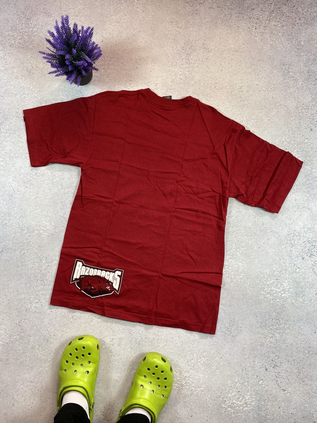 NFL × Vintage Vintage Arkansas Razorbacks Men’s T-shirt Size Medium Size US M / EU 48-50 / 2 - 8 Thumbnail
