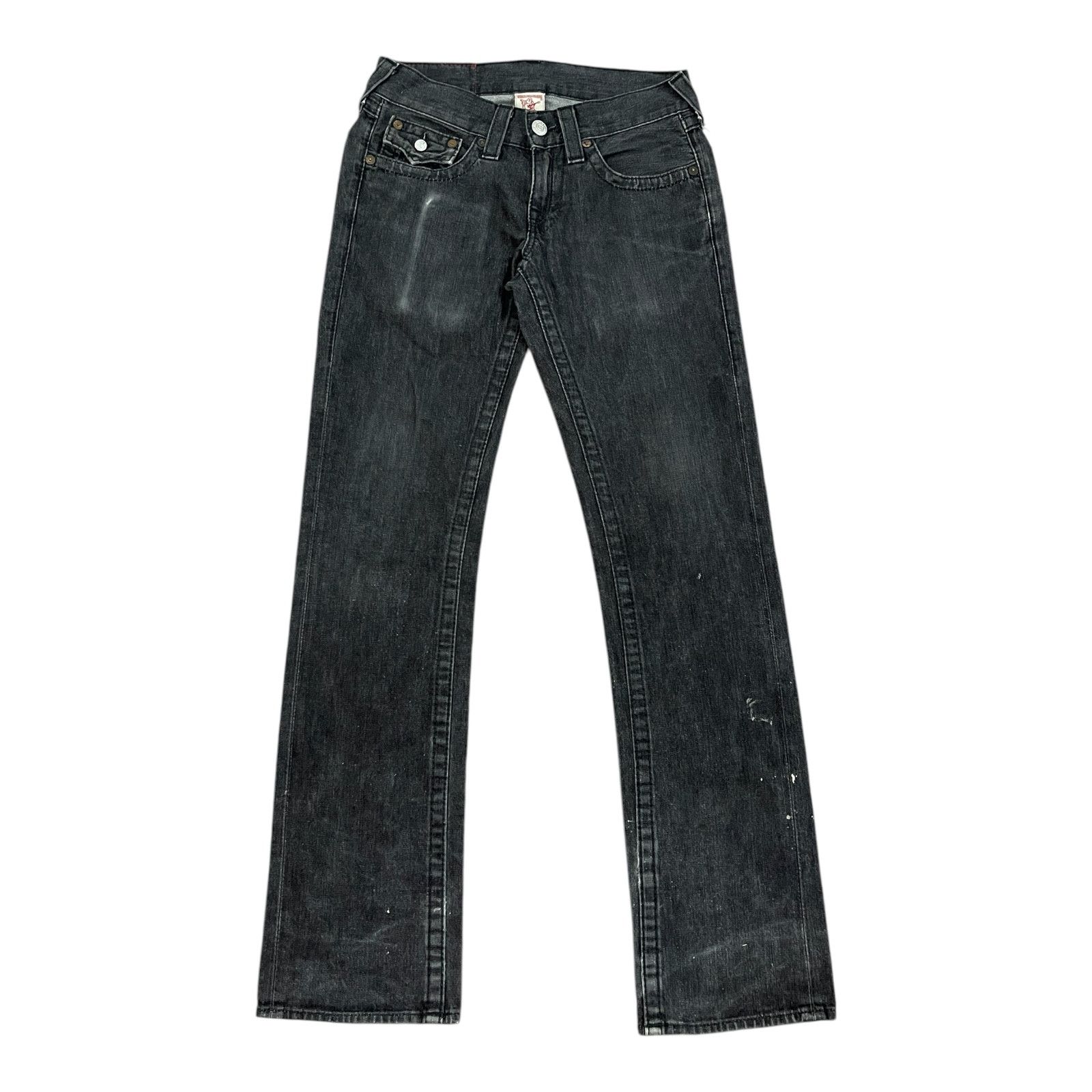 True Religion × Vintage Rare Distressed True Religion Flare Jeans Size 30 RICKY Size US 30 / EU 46 - 1 Thumbnail