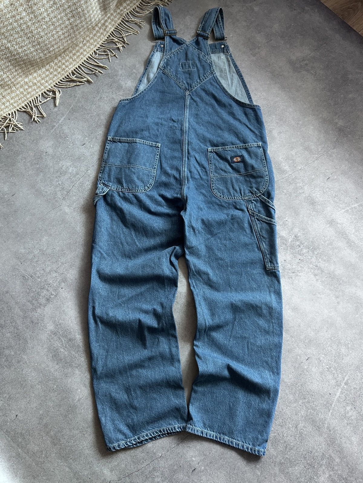 Dickies × Vintage Dickies jeans worker suit bib overalls mens Size M Size US 32 / EU 48 - 2 Thumbnail