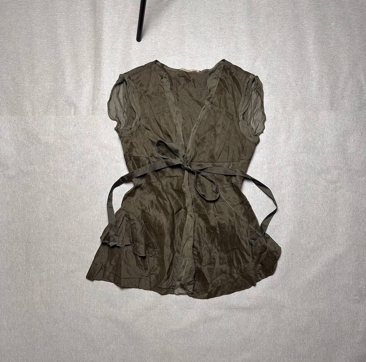 Marithe + Francois Girbaud Marithe Francois Girbaud Vintage Rare Blouse Avantgarde Size M / US 6-8 / IT 42-44 - 1 Thumbnail