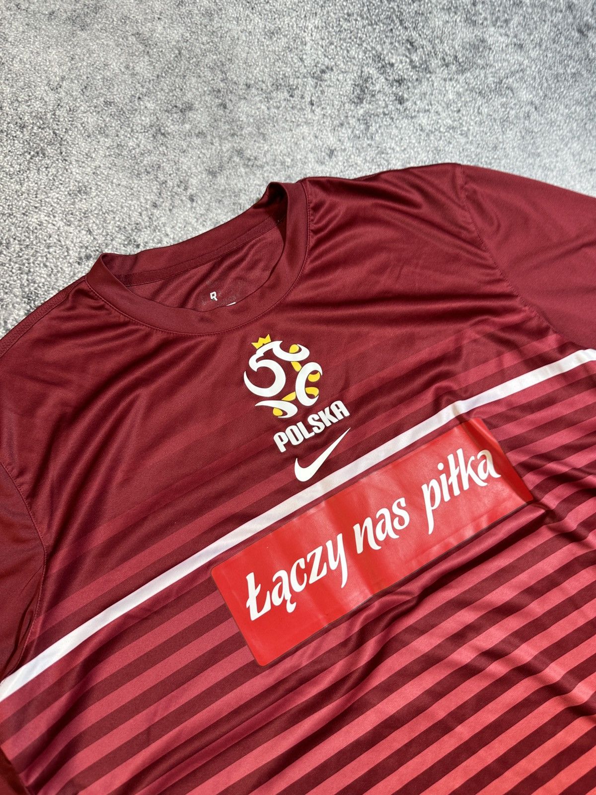 Nike × Vintage Vintage Nike Polska Soccer Jersey Blokecore Style Rare XL Size US XL / EU 56 / 4 - 3 Thumbnail
