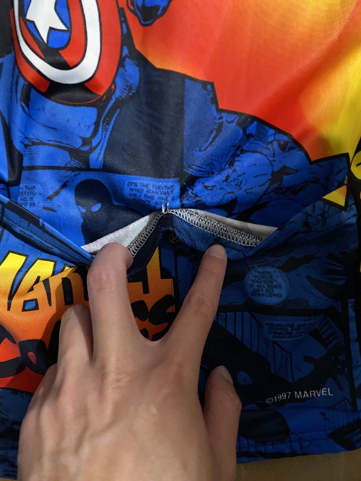 Vintage Vintage Marvel Comics Jacket Rare Size US M / EU 48-50 / 2 - 9 Thumbnail