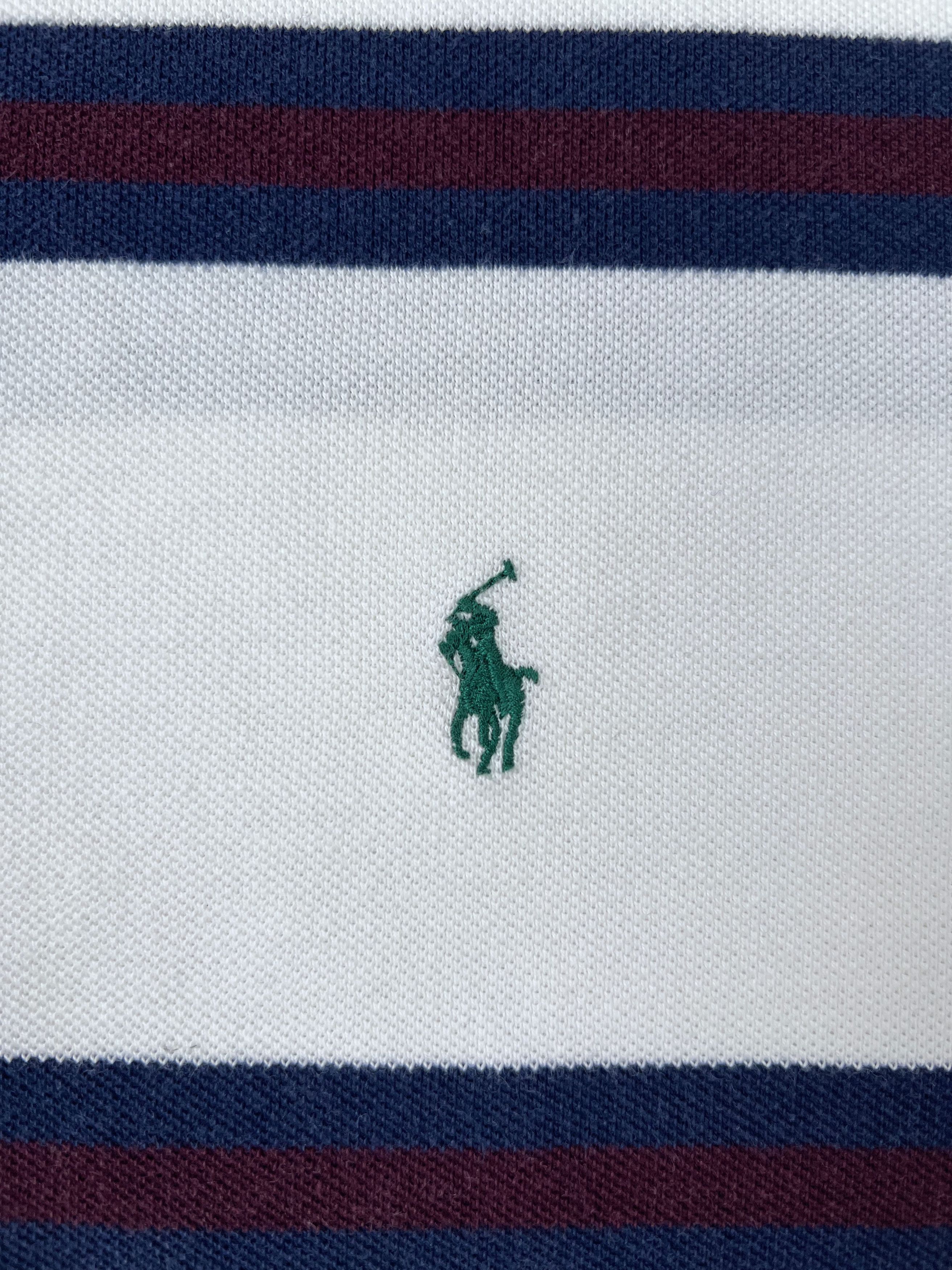 Polo Ralph Lauren Vintage Polo Ralph Lauren Striped Rugby Shirt Size US L / EU 52-54 / 3 - 7 Thumbnail