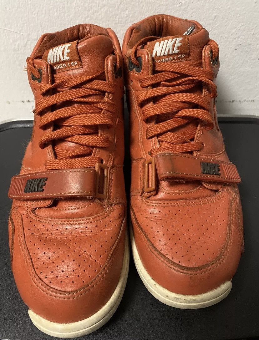 Fragment Design × Hiroshi Fujiwara × Nike Nike Air x Fragment Designs Trainer 1 Orange Size 8.5 Rare Size US 8.5 / EU 41-42 - 6 Thumbnail