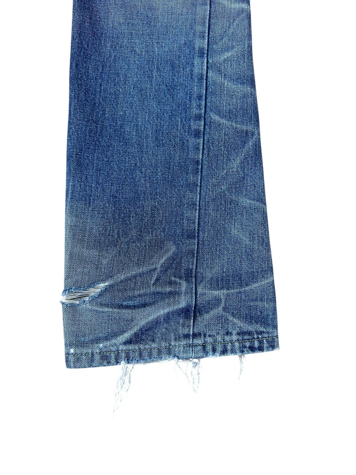 Izreel by Kazuhiro Takakura Distressed Denim Selvedge Jeans