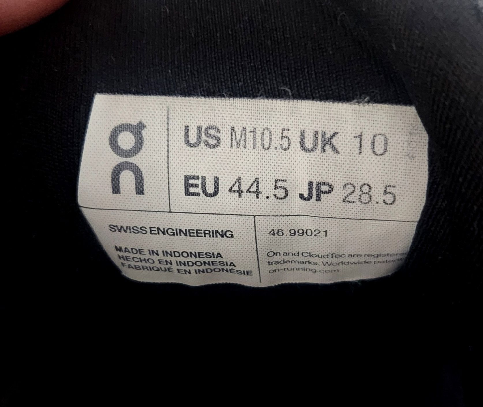 On On Running Men's Cloudrunner Sneakers Alloy/Moss Size 10.5 Size US 10.5 / EU 43-44 - 12 Thumbnail