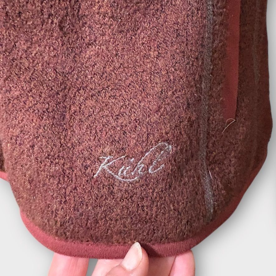 Kuhl Kuhl Alfpaca Fleece Jacket L Full Zip Sherpa Burgundy Red EU Size L / US 10 / IT 46 - 6 Thumbnail