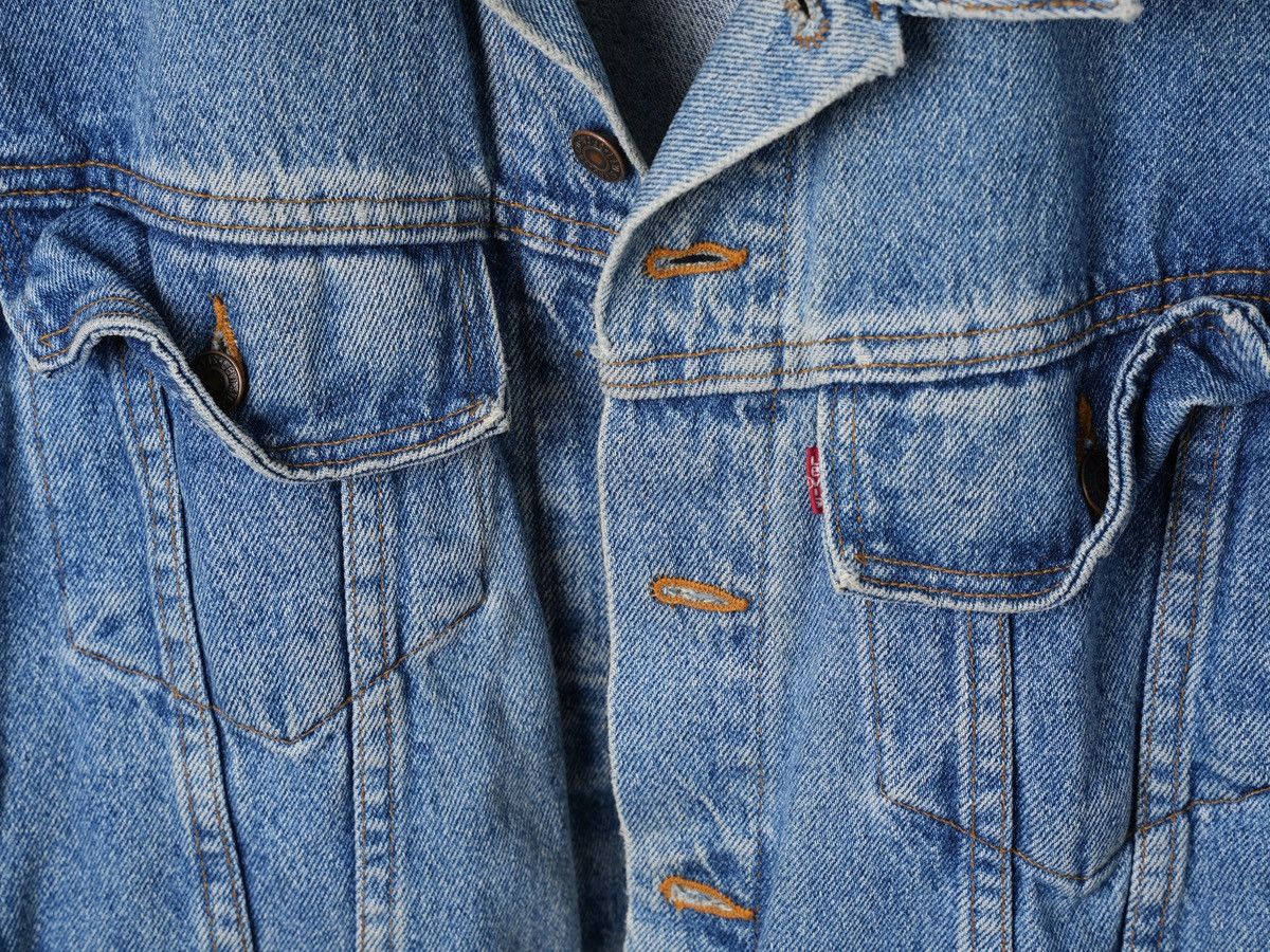 Levi's Vintage 80s Levi’s 70598 4891 Denim Jacket Baggy Jacket USA Size US S / EU 44-46 / 1 - 2 Thumbnail