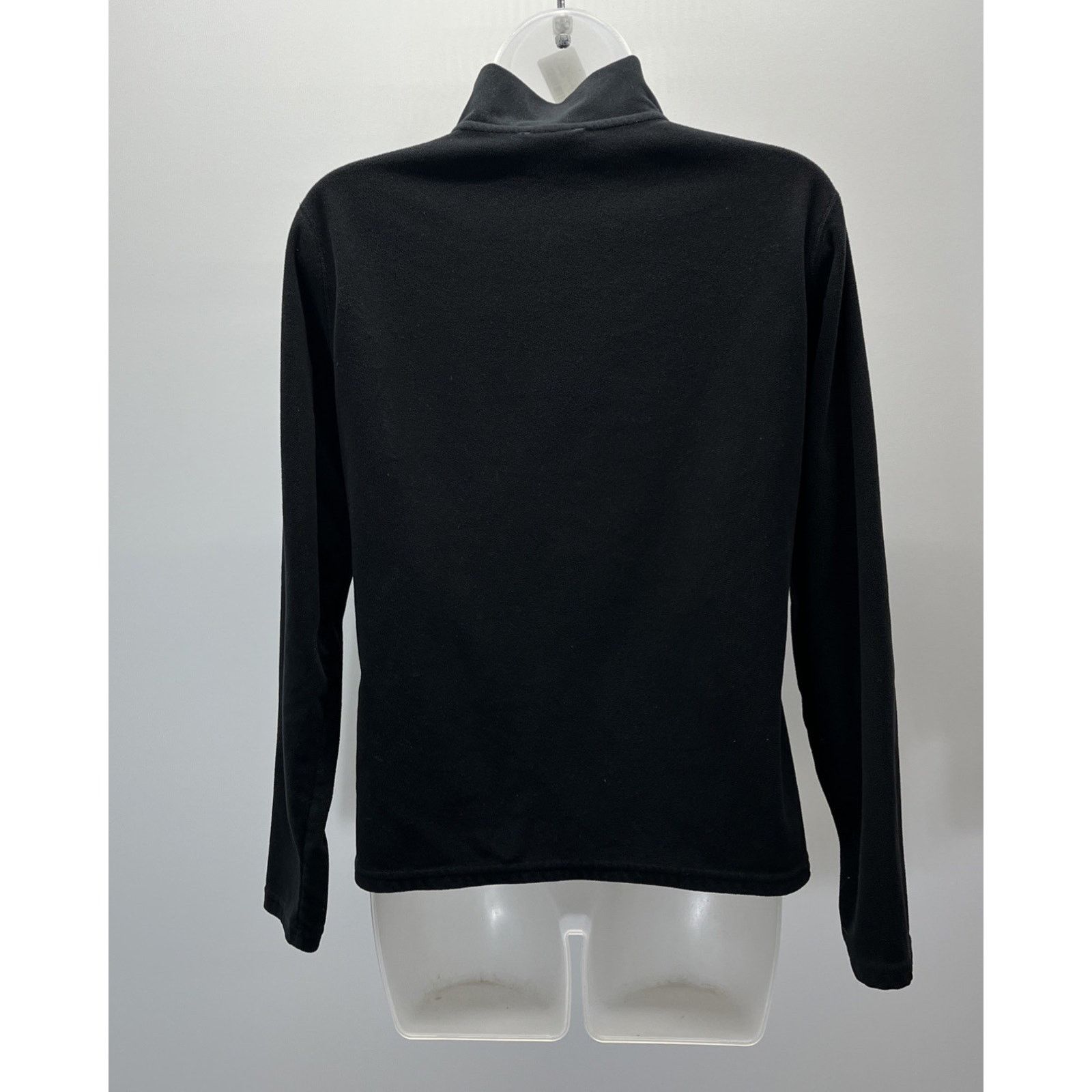 The North Face THE NORTH FACE 1/4 Zip Long Sleeves Black Jacket Women Sz L Size L / US 10 / IT 46 - 4 Thumbnail