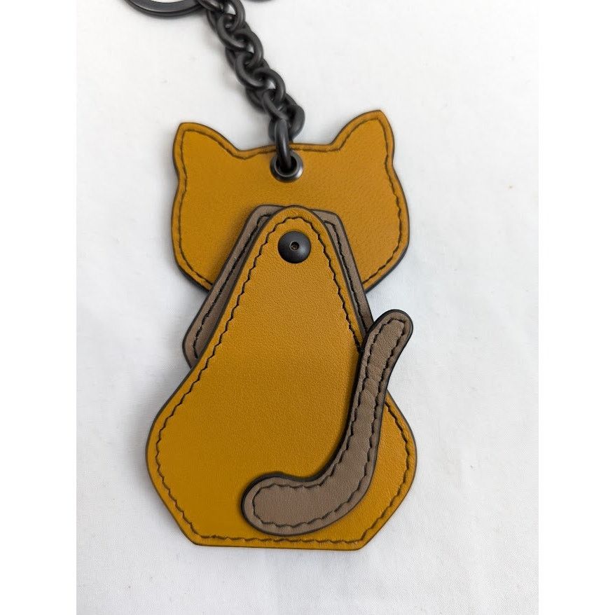 Bottega Veneta o1rshd1 Size: OS / Nappa Intrecciato Keyring in Orange/Brown Size ONE SIZE - 10 Thumbnail
