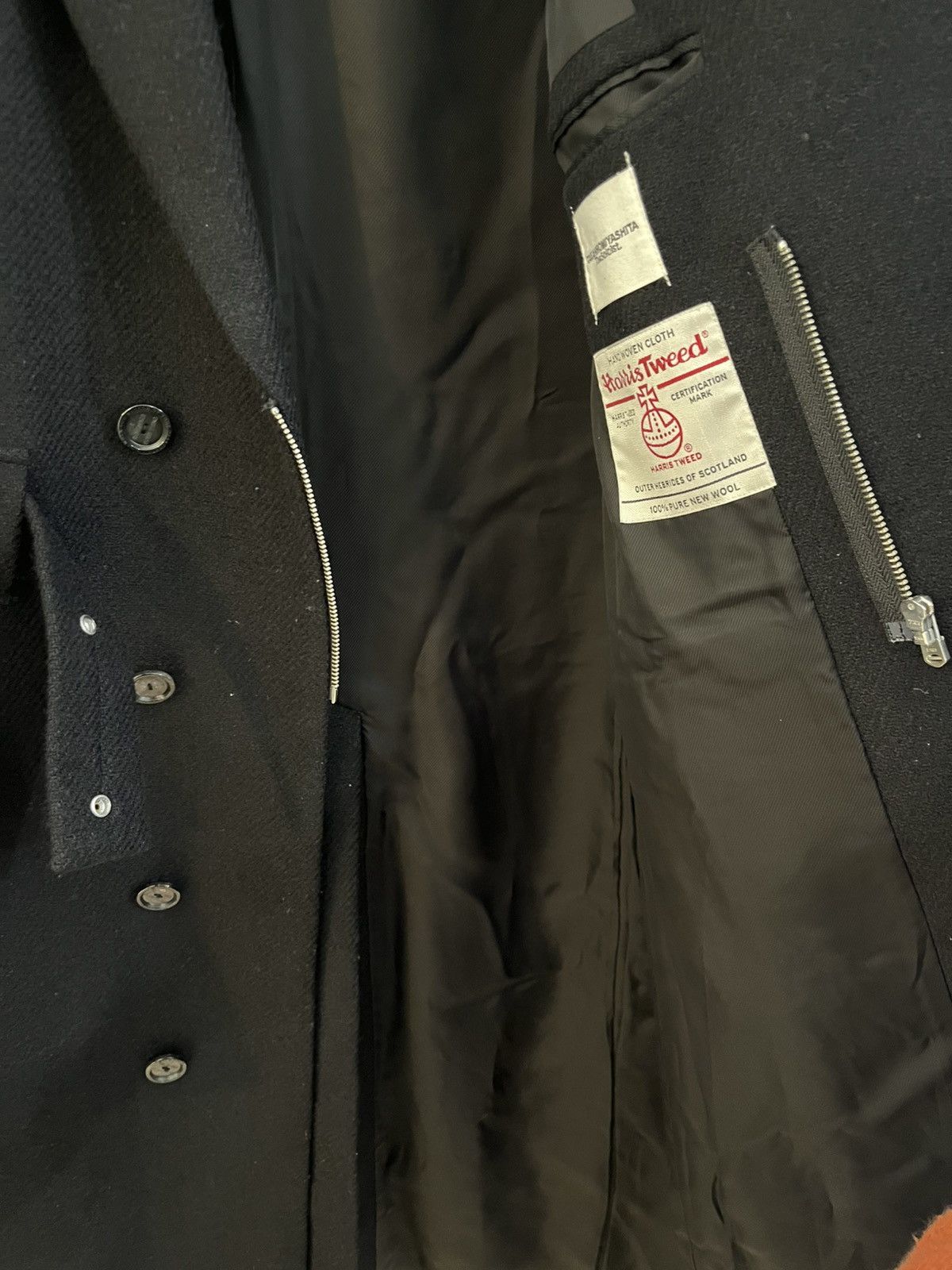 Takahiromiyashita The Soloist. Aw20 sample Harris tweed overcoat 1 of 1 Size US M / EU 48-50 / 2 - 7 Thumbnail
