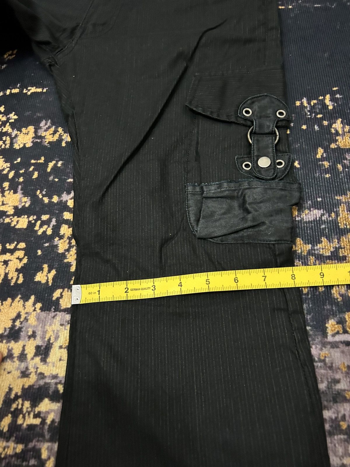 Beauty Beast Edge Rupert Difference Cargo Herringbone Flare Pants Size US 31 - 22 Thumbnail