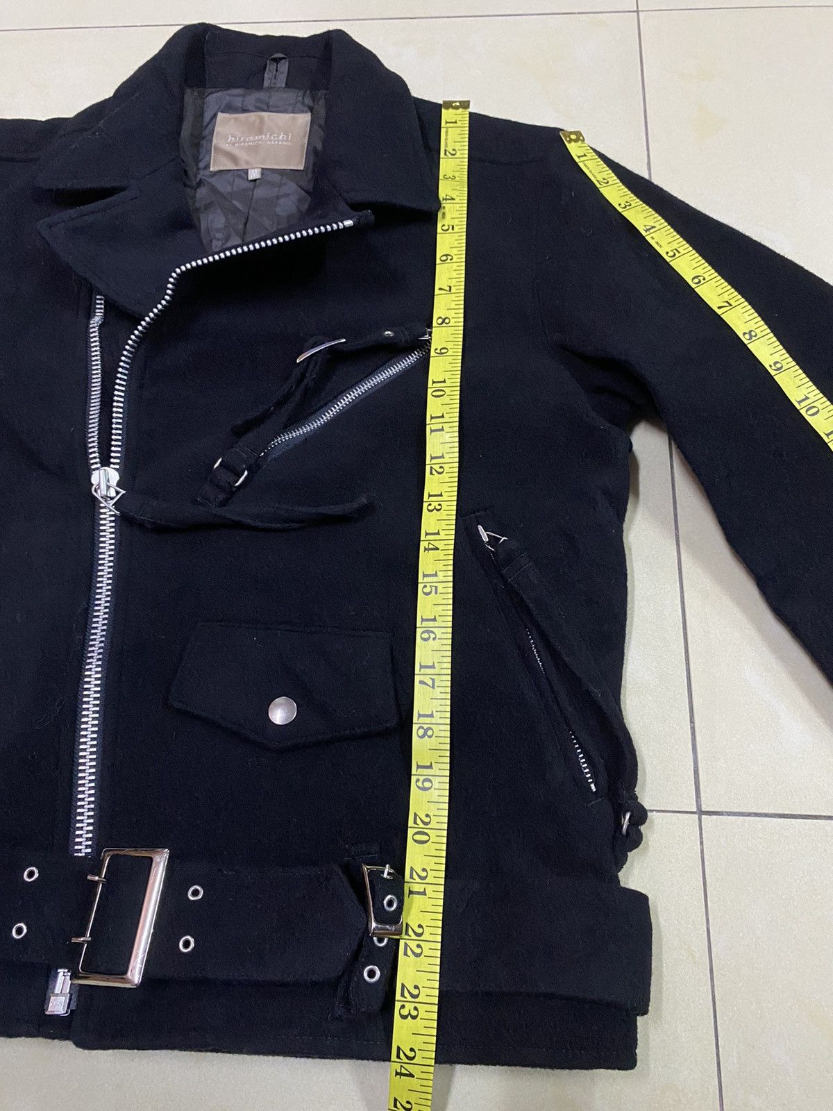 Beauty Beast Japanese Brand Hiromichi Nakano Wool Bondage Jacket Size US M / EU 48-50 / 2 - 12 Thumbnail