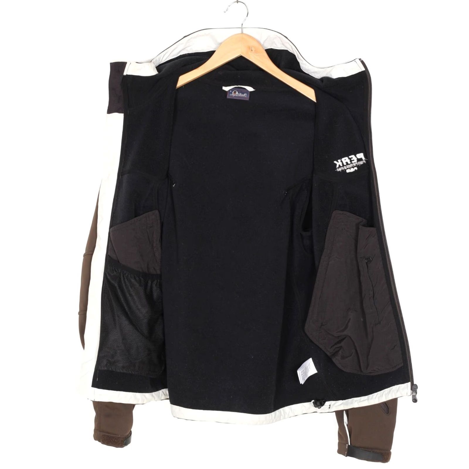 Peak Performance PEAK PERFORMANCE Soft Shell Hooded Jacket Men S Brown Breathable Windproof Jacket Size US S / EU 44-46 / 1 - 4 Thumbnail