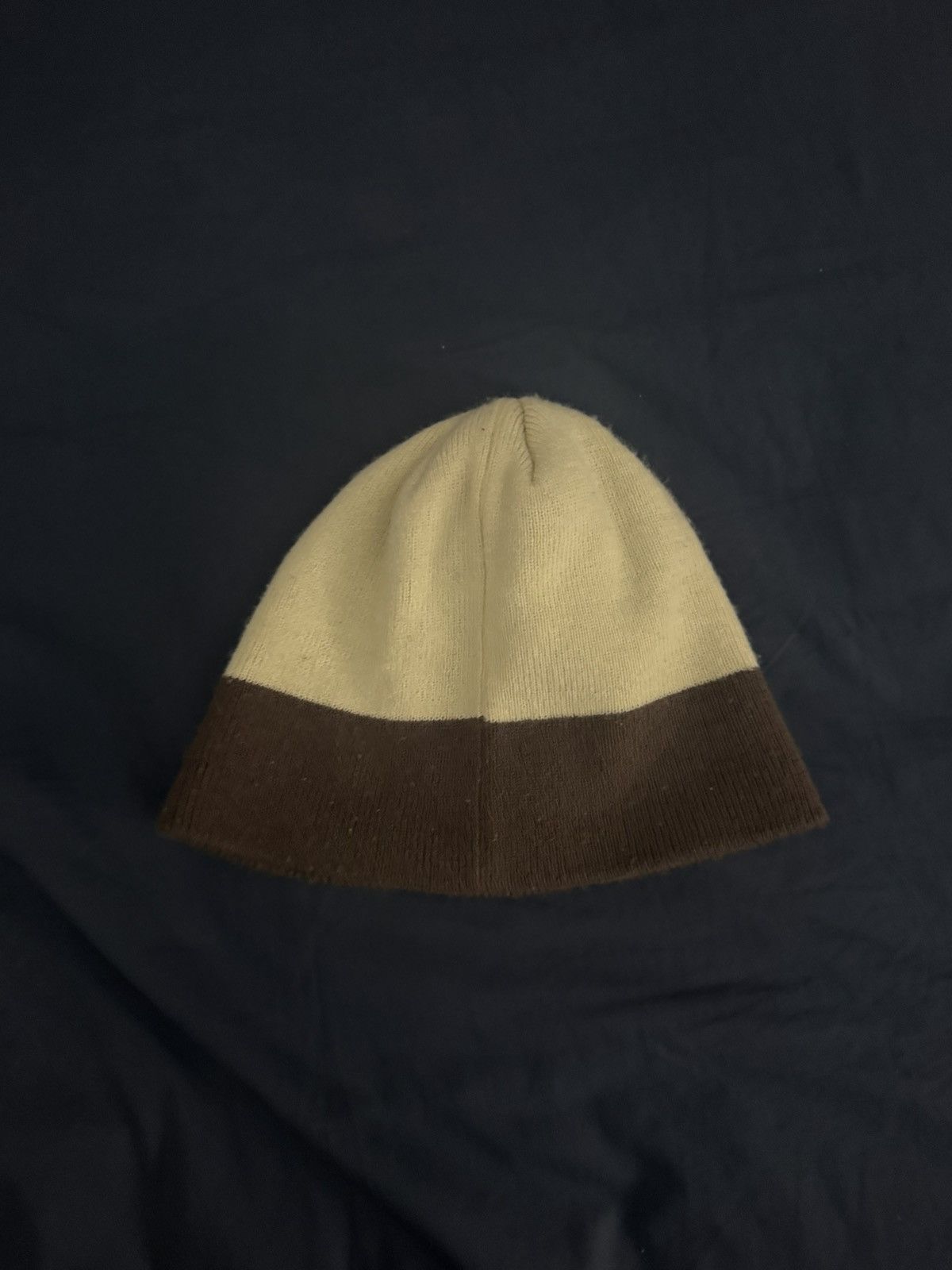 Stussy Stussy Beanie Cream and Brown Size ONE SIZE - 2 Thumbnail