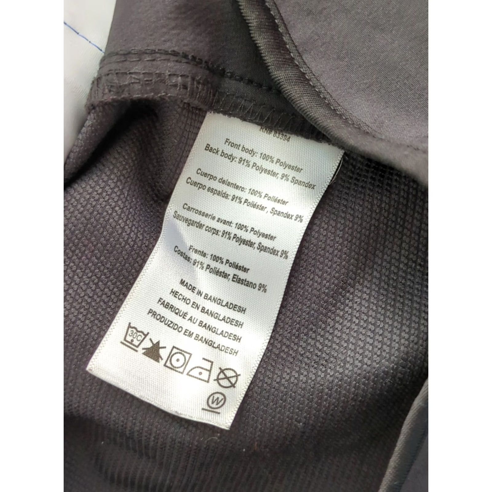 Asics ASICS Jacket Mens XL Blue Men Windbreaker Full Zip Black Water Wind Resistant Size US XL / EU 56 / 4 - 5 Thumbnail