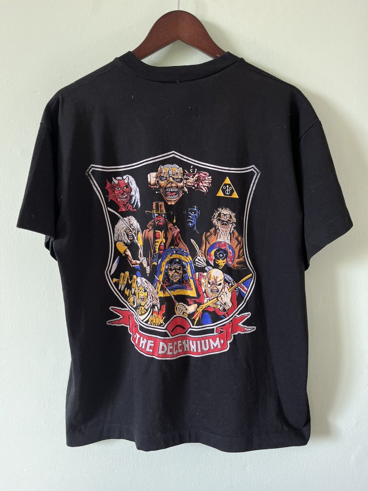 Iron Maiden 1990 Iron Mayden mexican bootleg Size US XL / EU 56 / 4 - 1 Thumbnail