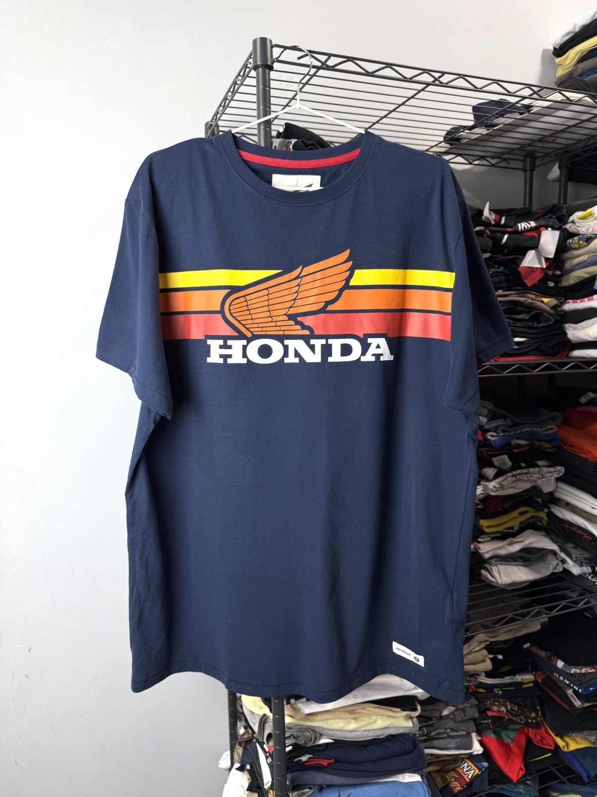 Honda Vintage Honda Japan Racing T Shirt Motorcycle Motocross Size US L / EU 52-54 / 3 - 1 Thumbnail