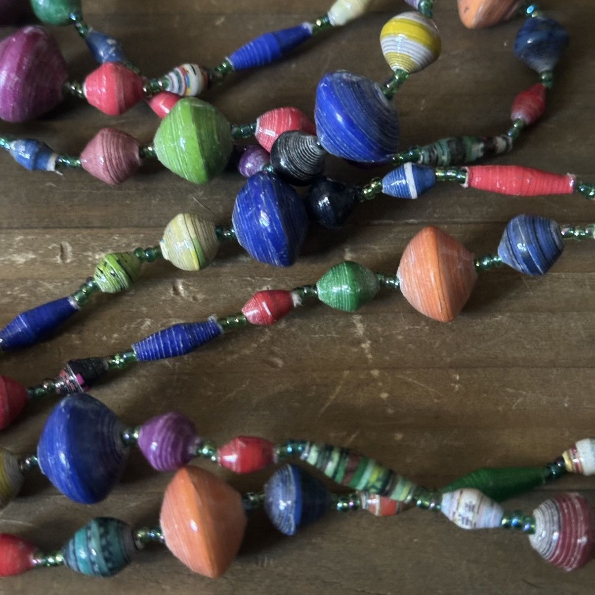 Other Bead For Life long multicolor paper bead necklace Size ONE SIZE - 5 Thumbnail