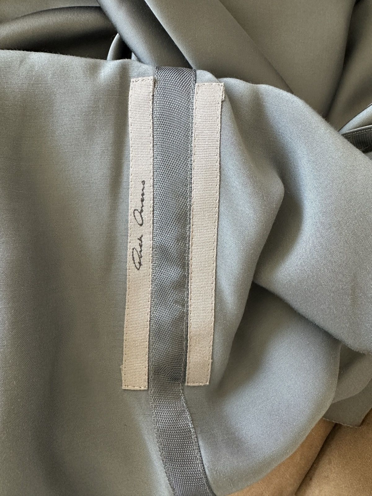 Rick Owens Rick Owens - Silver Gray Concordians Seb Midi Dress Size M / US 6-8 / IT 42-44 - 8 Thumbnail