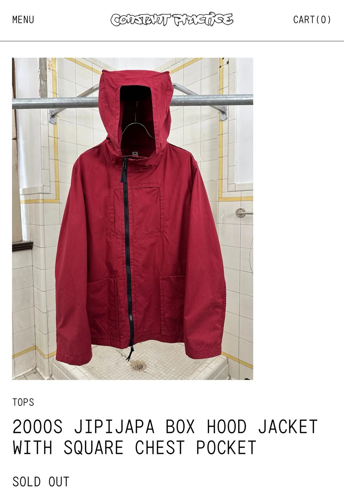 Japanese Brand 2000s Jipijapa rip stop hoodie size 2 Size US L / EU 52-54 / 3 - 9 Thumbnail