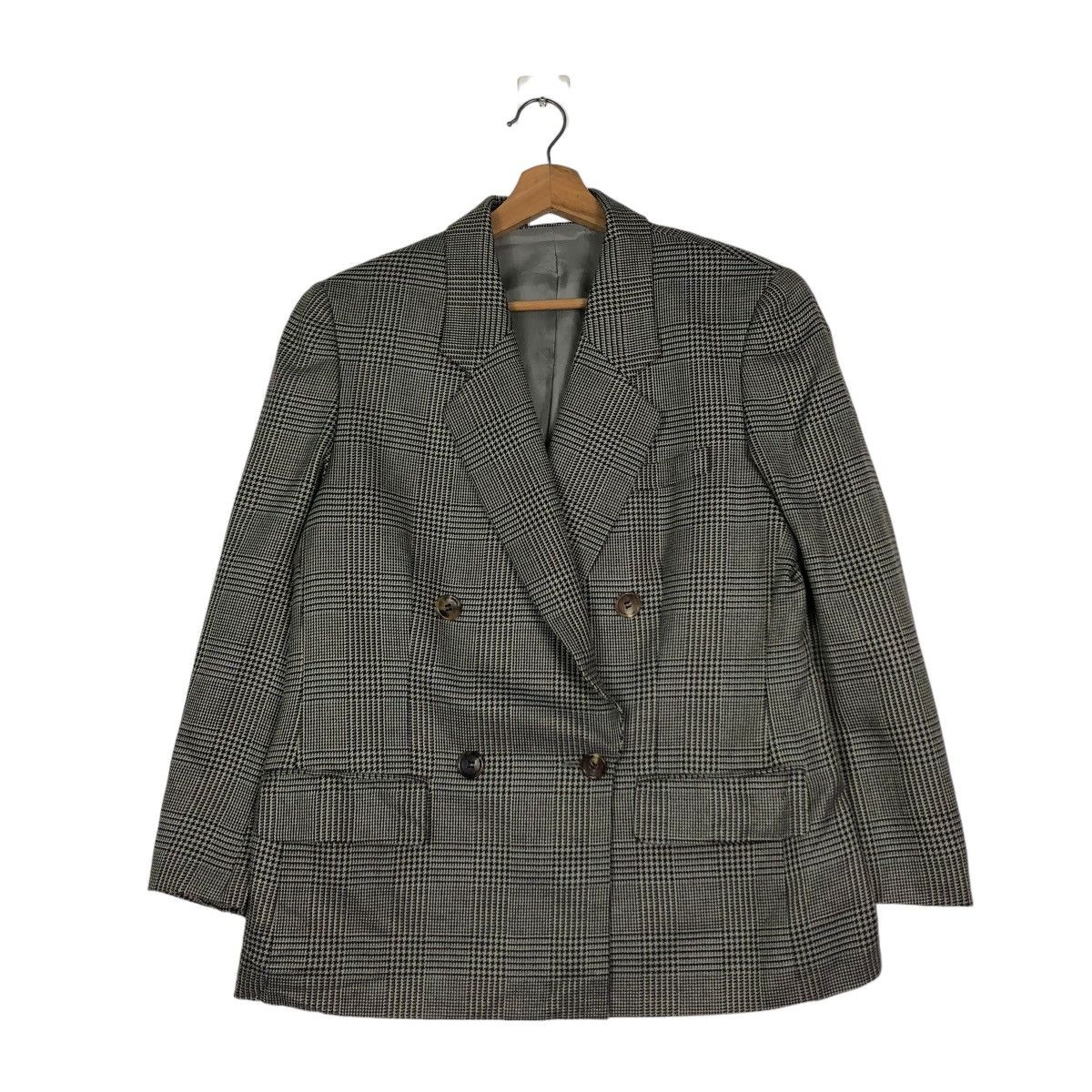 Burberry 🔥VINTAGE BURBERRYS CASUAL COATS JACKET TARTAN DESIGN Size US M / EU 48-50 / 2 - 1 Thumbnail