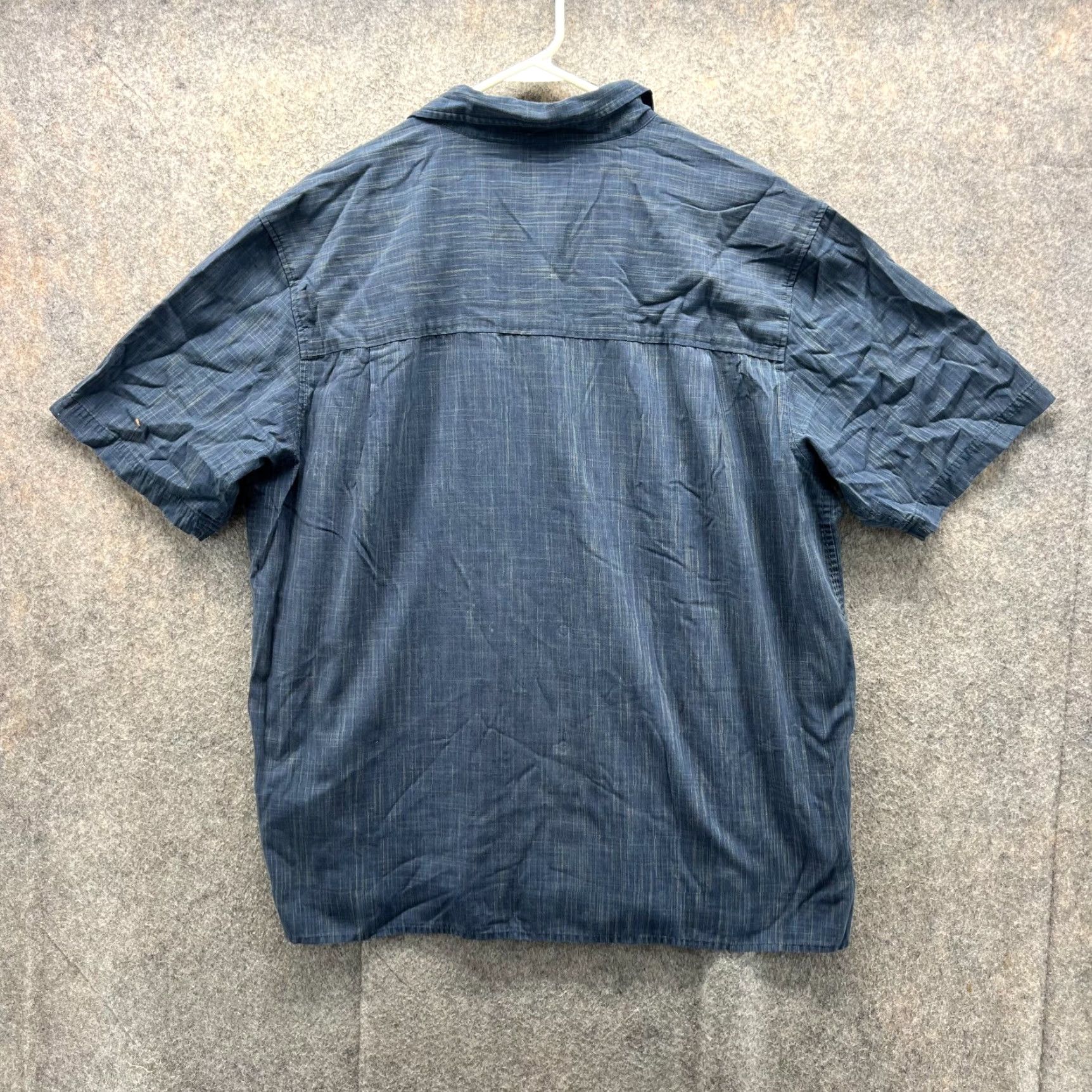 Vintage REI Shirt Men XL Blue Striped Button-Down Short Sleeve Outdoor Casual Button-Up Shirt Size US XL / EU 56 / 4 - 2 Thumbnail