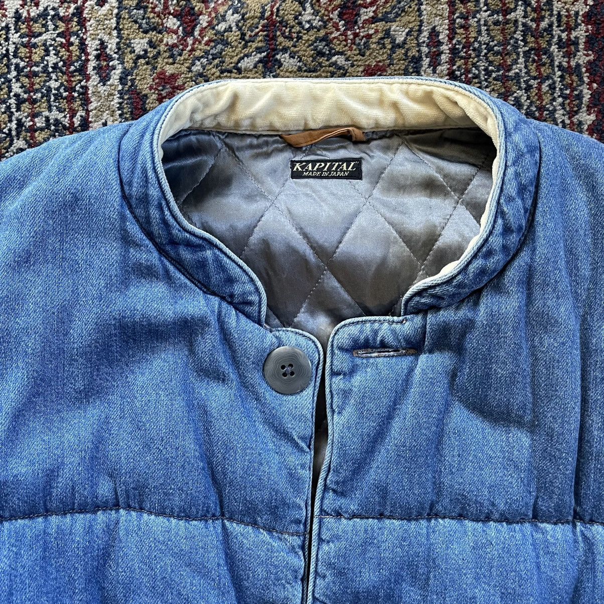 Kapital Kapital Quilted Samu Blouson - 8oz Washed Indigo Denim sz 3 Size US L / EU 52-54 / 3 - 9 Thumbnail