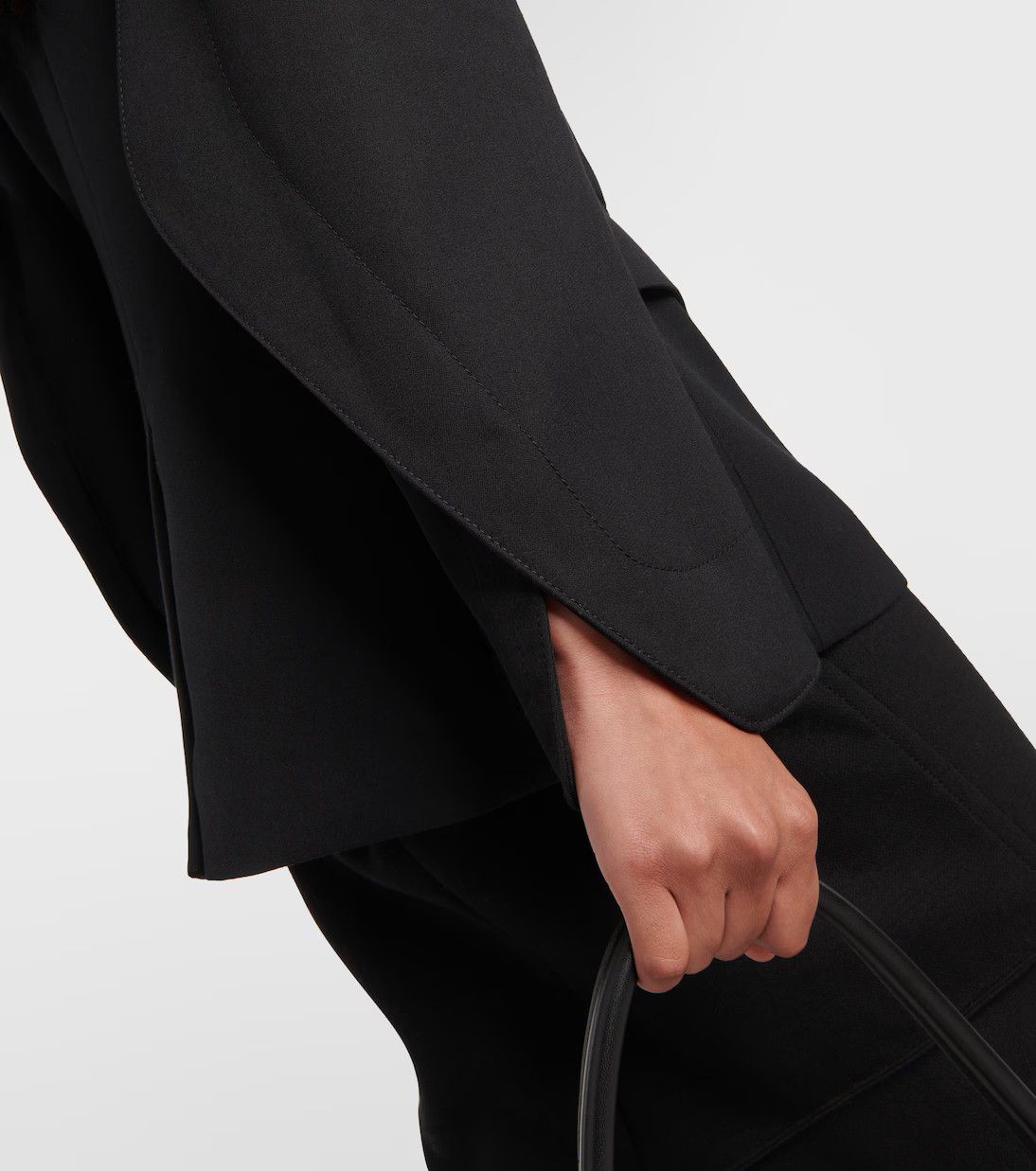 Bottega Veneta o1y0725 Blazer in Black Size S / US 4 / IT 40 - 3 Thumbnail