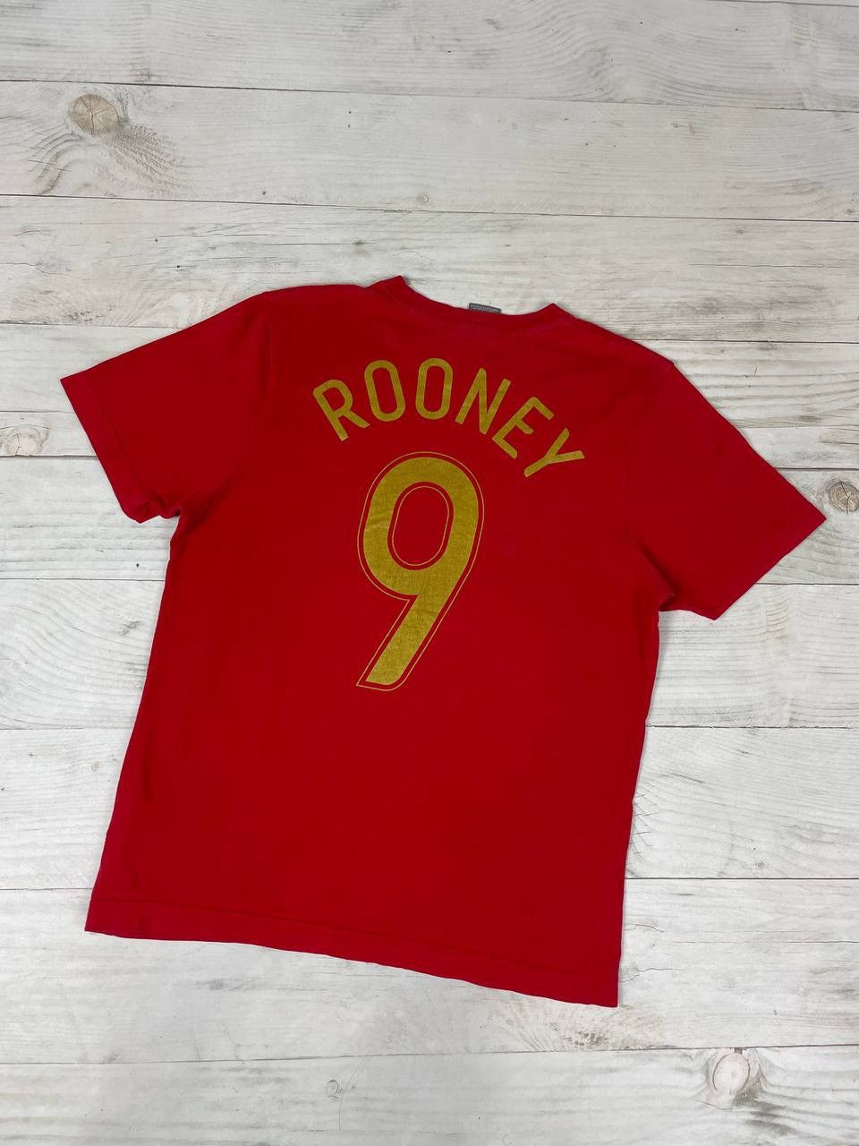 Nike Vintage Nike England Rooney #9 T Shirt Soccer Football Size US M / EU 48-50 / 2 - 2 Thumbnail