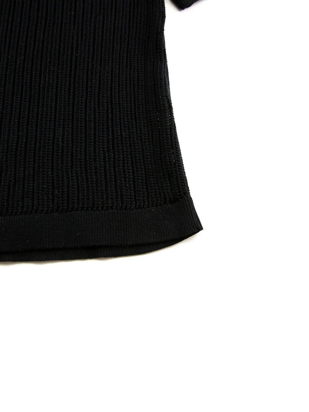 Aime Leon Dore Aime Leon Dore Mens Mesh Knit Black Polo Small Black Size US S / EU 44-46 / 1 - 3 Thumbnail