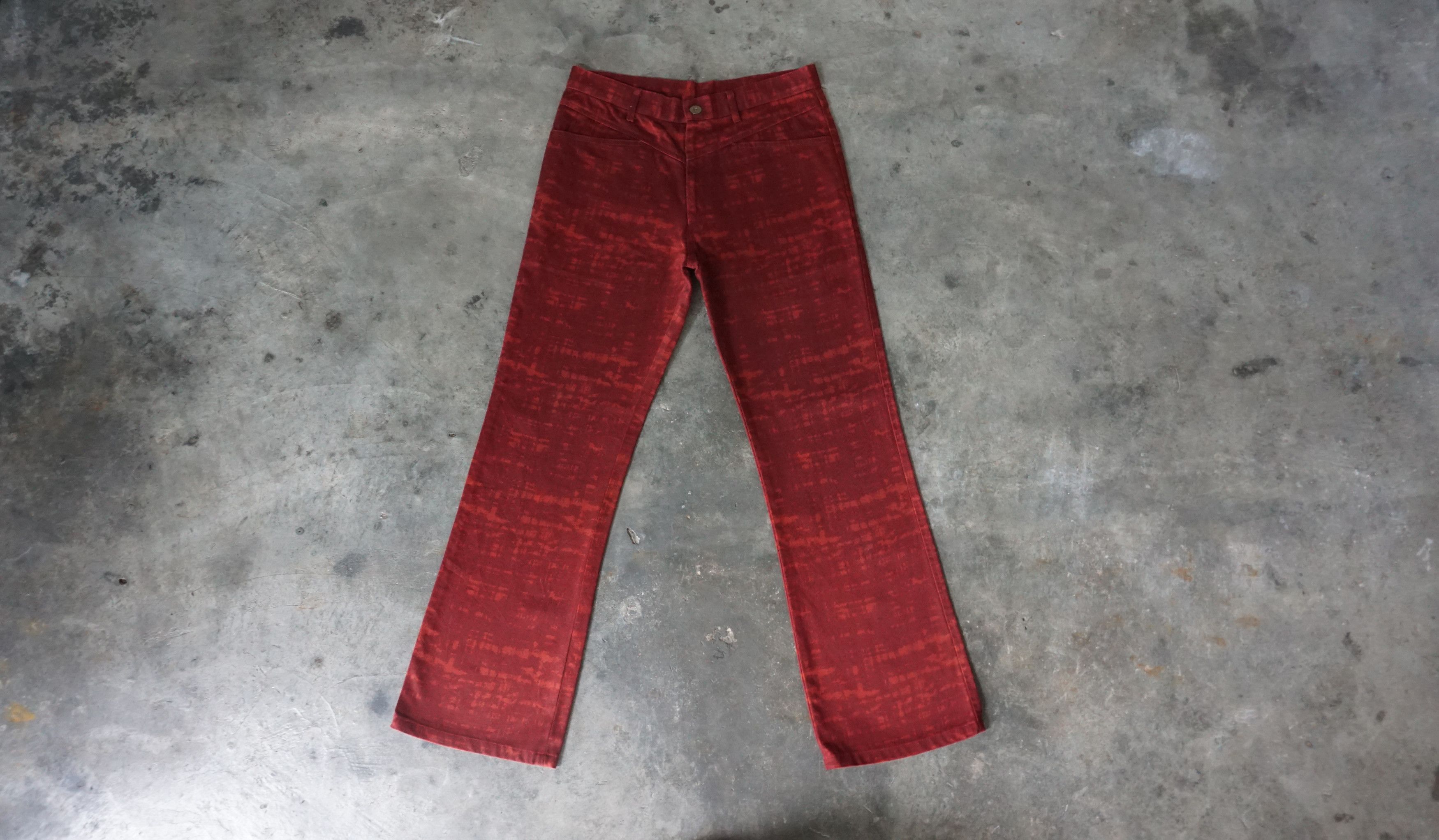 Japanese Brand LCM'S Seth Apter design Boot Cut Jeans Size US 27 - 1 Thumbnail