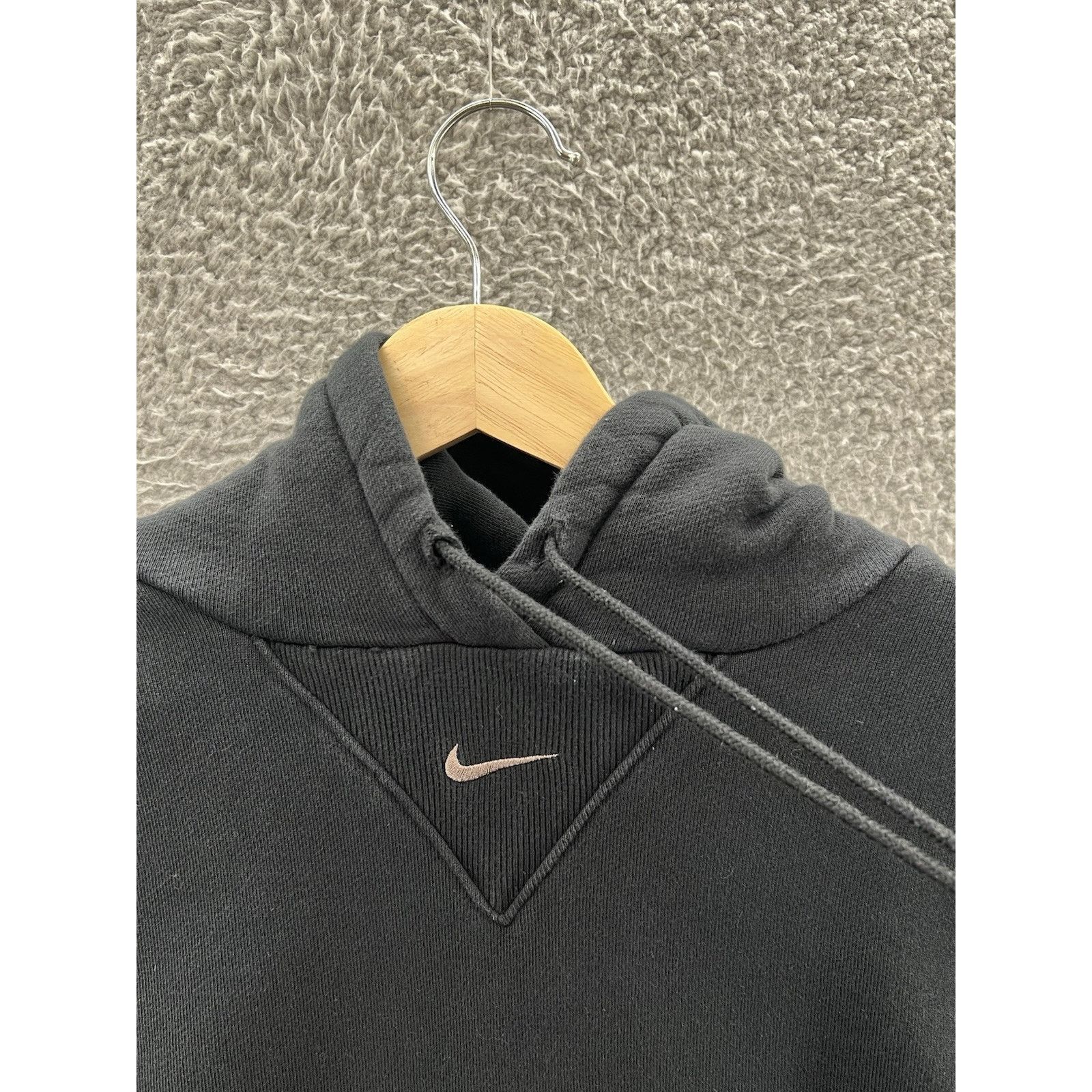Nike Nike Fleece Women's Large Oversized Black Hoodie DV7806-010 Size L / US 10 / IT 46 - 4 Thumbnail