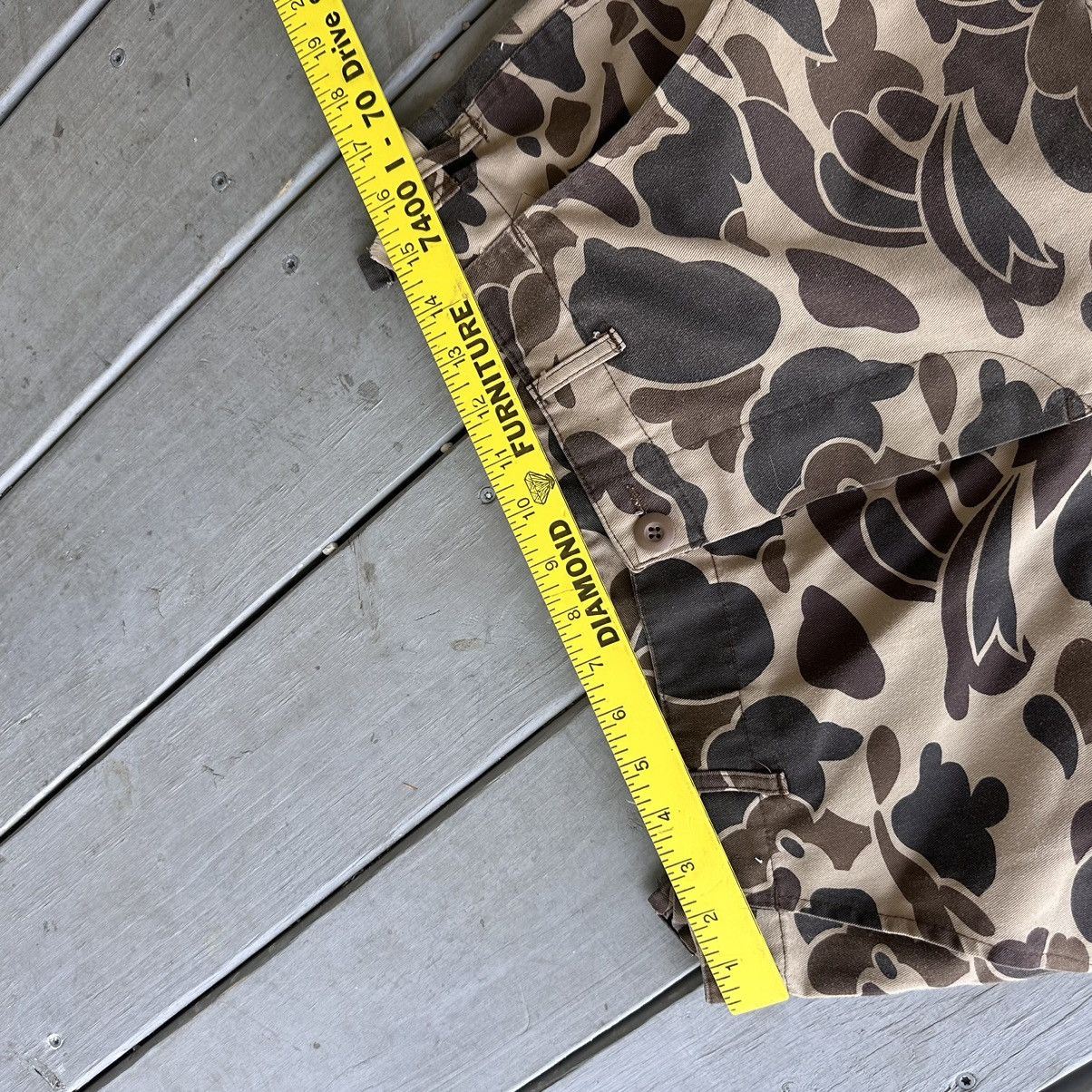 Vintage Brown duck camo pants Sz 32x30 vintage 80s Size US 32 / EU 48 - 6 Thumbnail