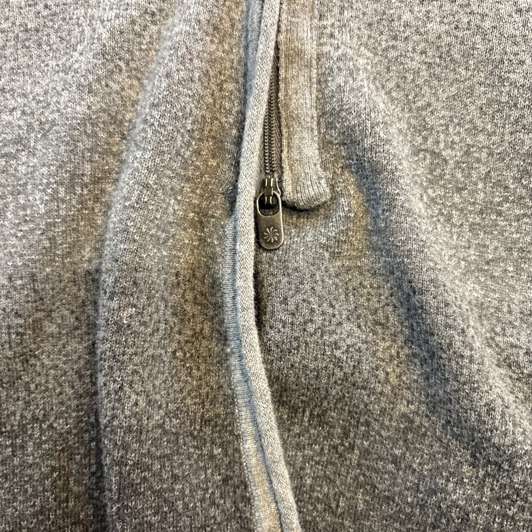 Athleta Athleta Cardigan Sweater M Gray Wool Blend Long Sleeve Zip Boho Ombre Women Size M / US 6-8 / IT 42-44 - 4 Thumbnail