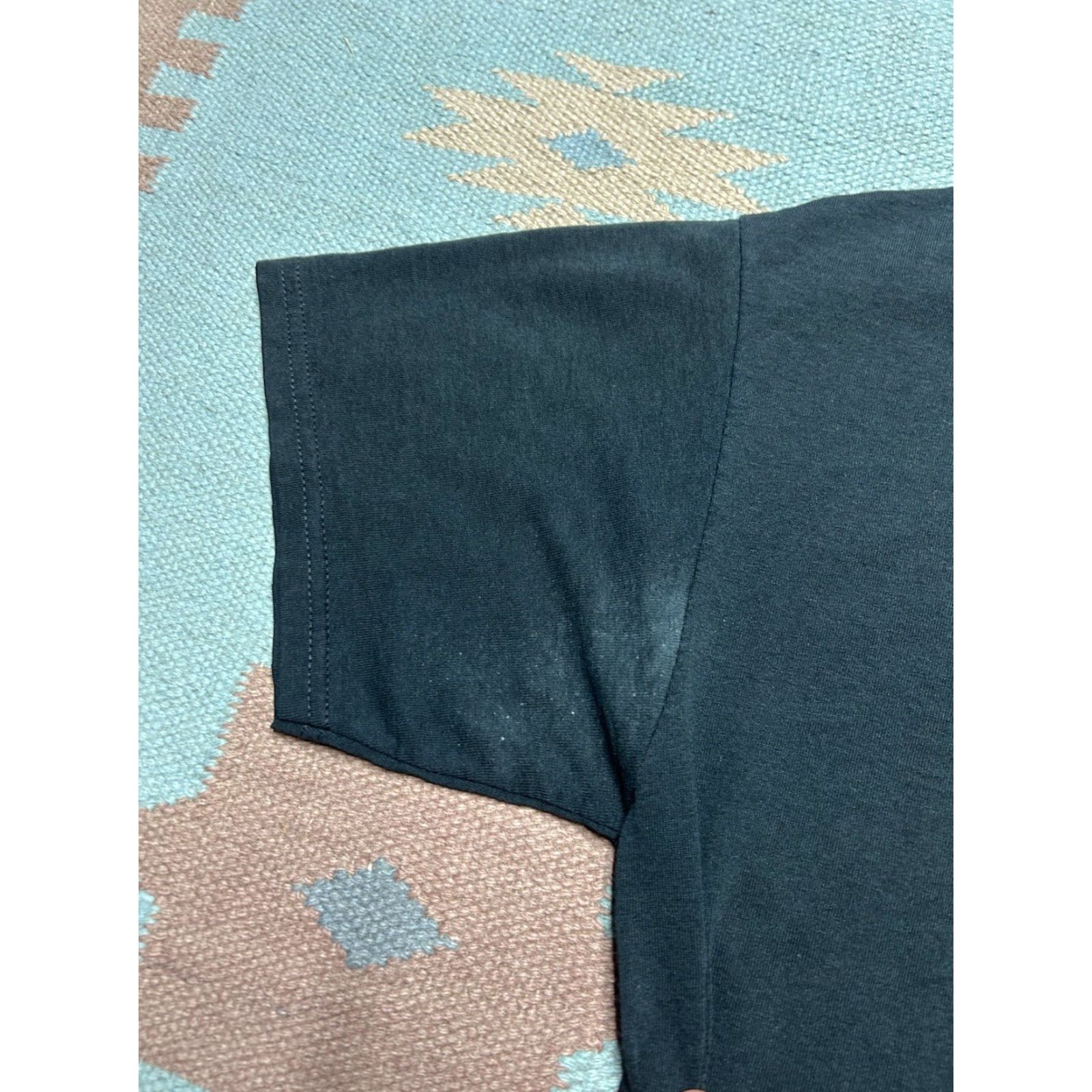 Gildan VINTAGE Gildan T-Shirt Motorcycle Bubba’s Tri City Cycles Harley Michigan faded large Black Mens L Size US L / EU 52-54 / 3 - 5 Thumbnail
