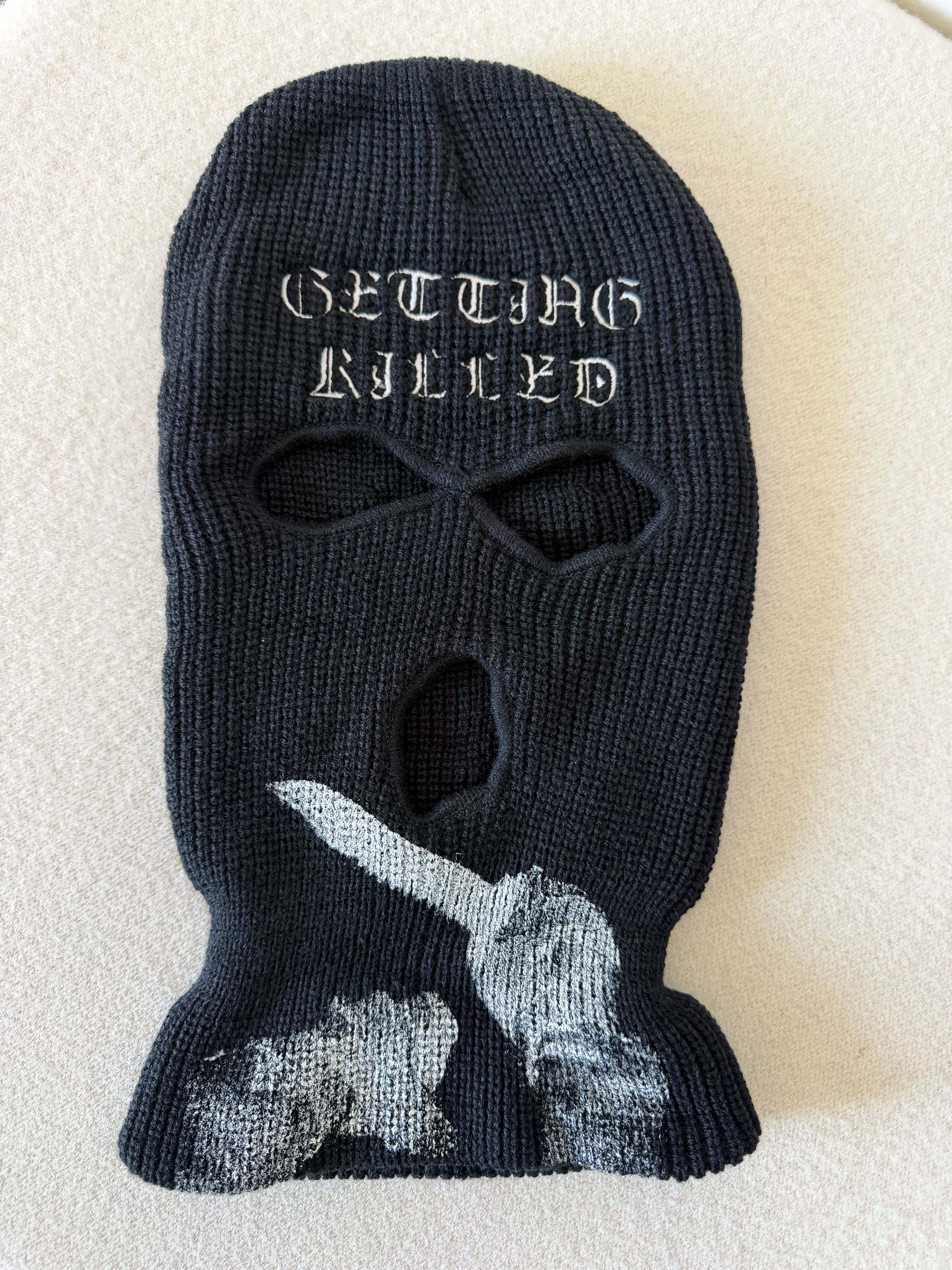 Online Ceramics Farmer's Daughter Geese Getting Killed Ski Mask Size ONE SIZE - 1 Thumbnail