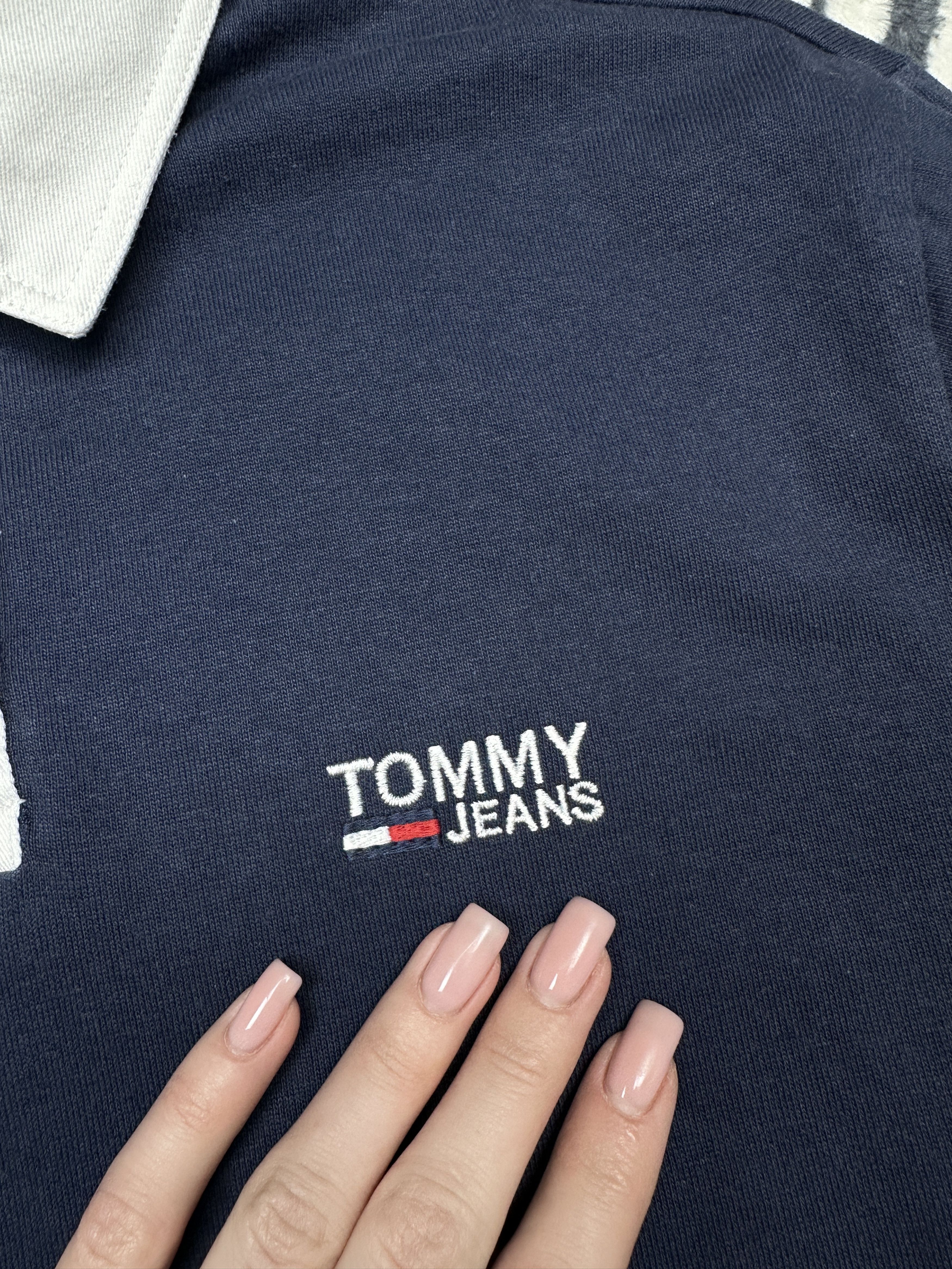 Tommy Hilfiger Tommy Hilfiger Mens Rugby Long Sleeve Polo Shirt Size US S / EU 44-46 / 1 - 3 Thumbnail