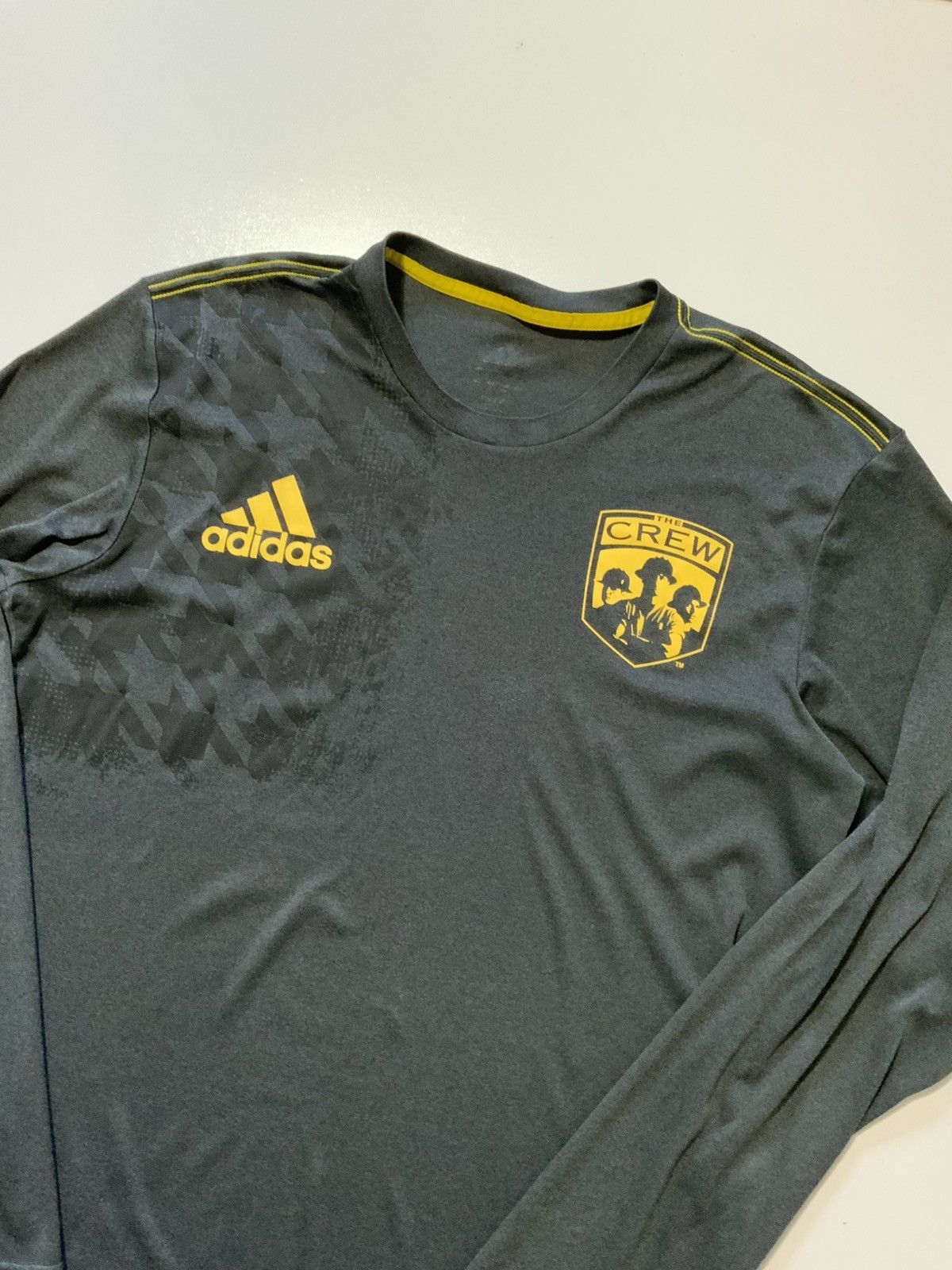 Adidas Adidas Columbus The Crew 2011 MLS Soccer Houndstooth Jersey Size US M / EU 48-50 / 2 - 3 Thumbnail
