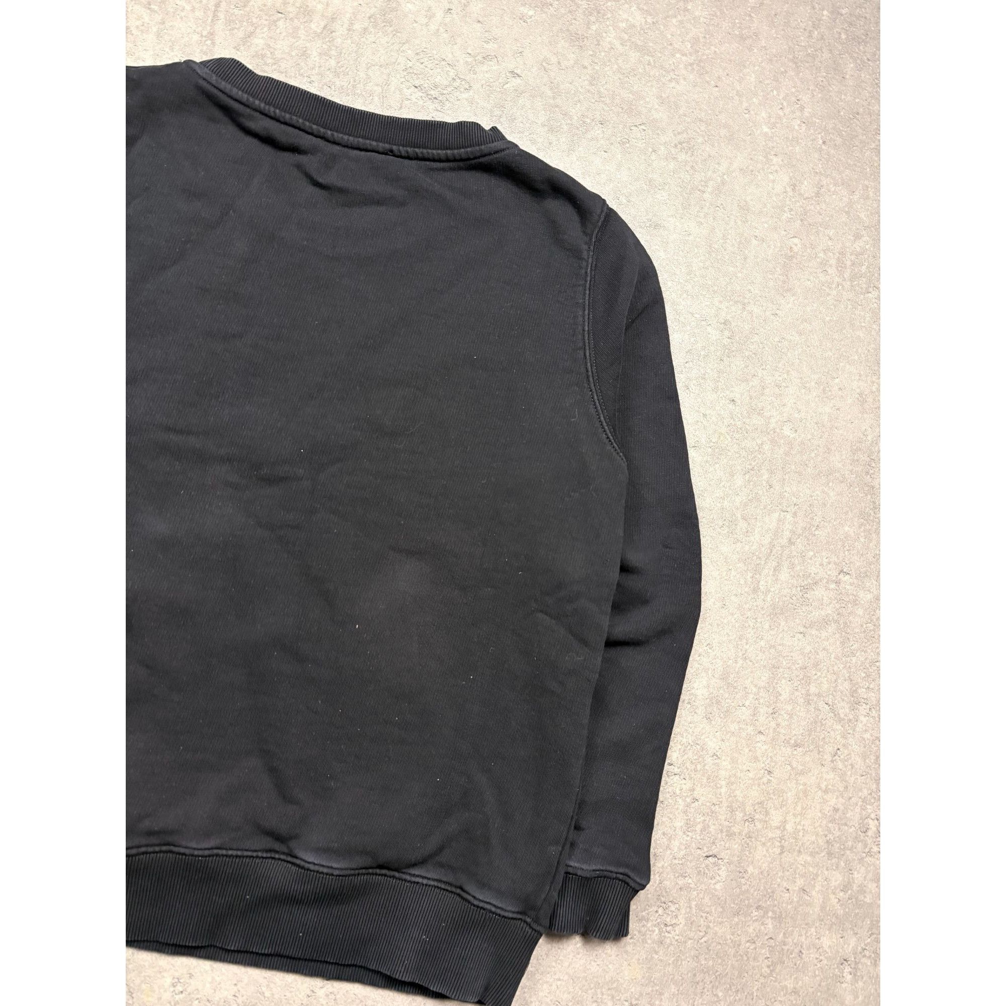 Diesel Diesel Black Crewneck Sweatshirt With "Only The Brave" Graph Size US M / EU 48-50 / 2 - 8 Thumbnail