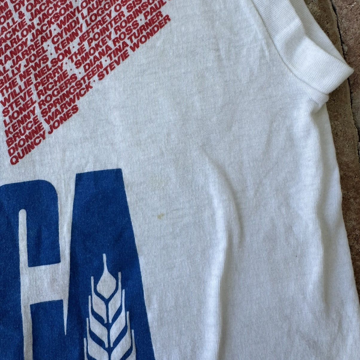 Band Tees Vintage x We are the World Size US L / EU 52-54 / 3 - 7 Thumbnail
