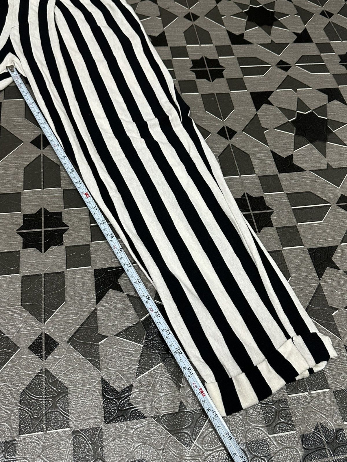Hysteric Glamour Hysteric Glamour Stripe Prisoner Pants Size US 30 / EU 46 - 11 Thumbnail