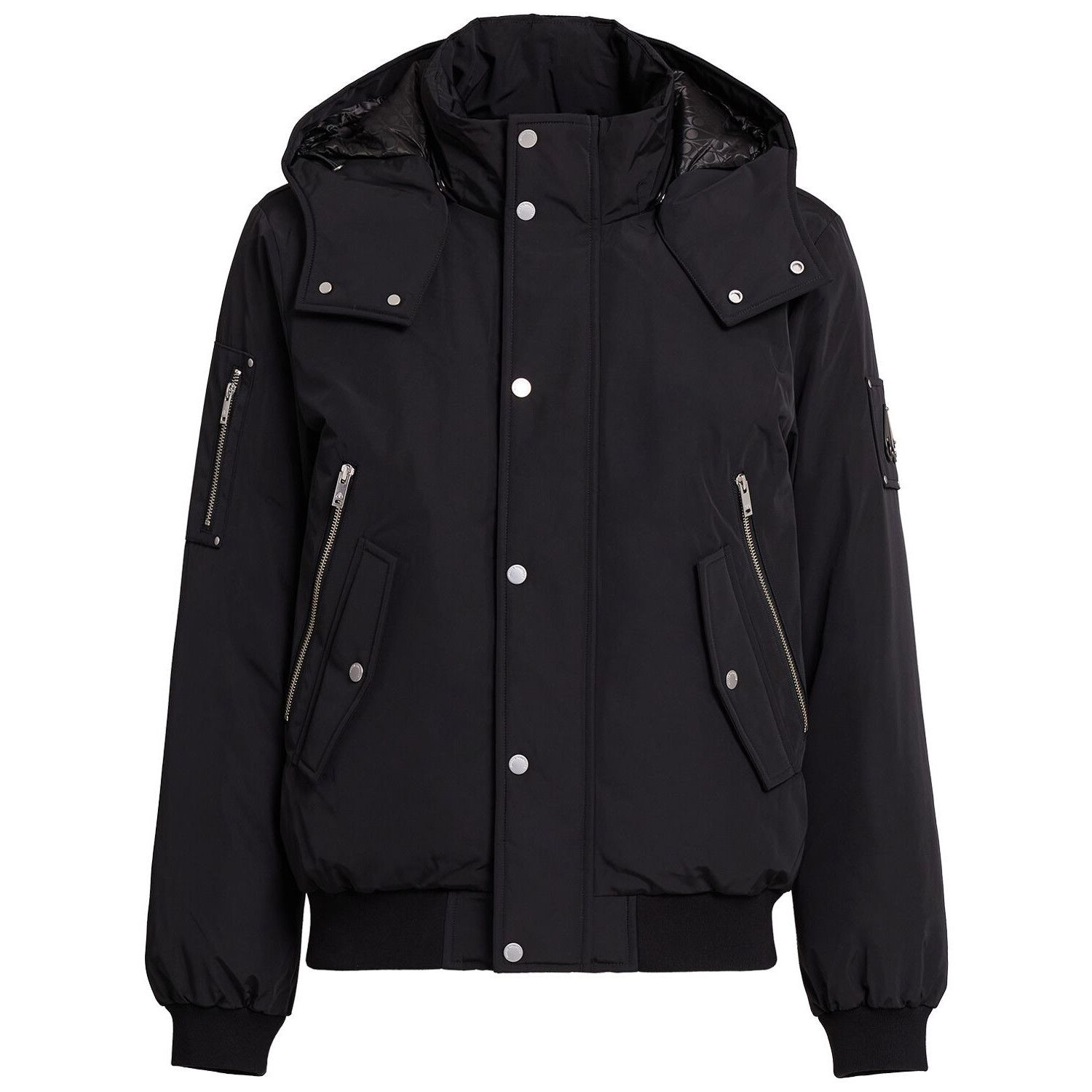 Moose Knuckles MOOSE KNUCKLES Granite Peak Black Bomber Jacket New (Men's s Size US XL / EU 56 / 4 - 1 Preview