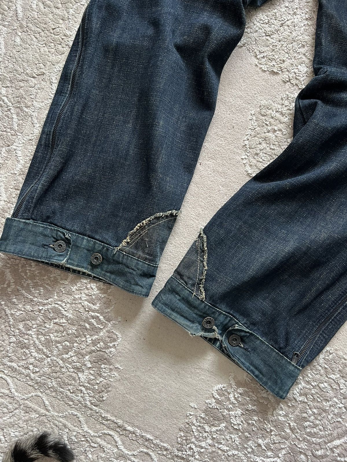 G-Star CRAZY VINTAGE G-STAR RAW CONCEPT ELWOOD OPIUM RARE JEANS Size US 31 - 12 Thumbnail