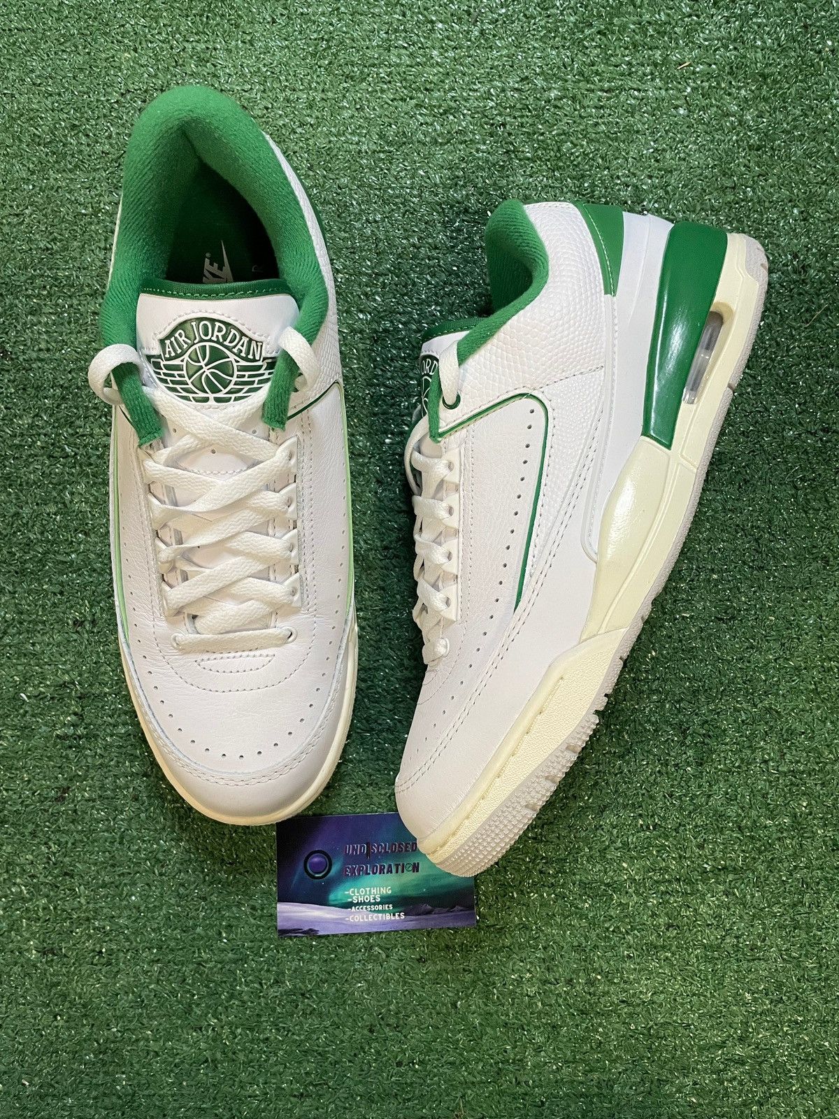Jordan Brand Air Jordan 2/3 white pine green Size US 9.5 / EU 42-43 - 1 Thumbnail