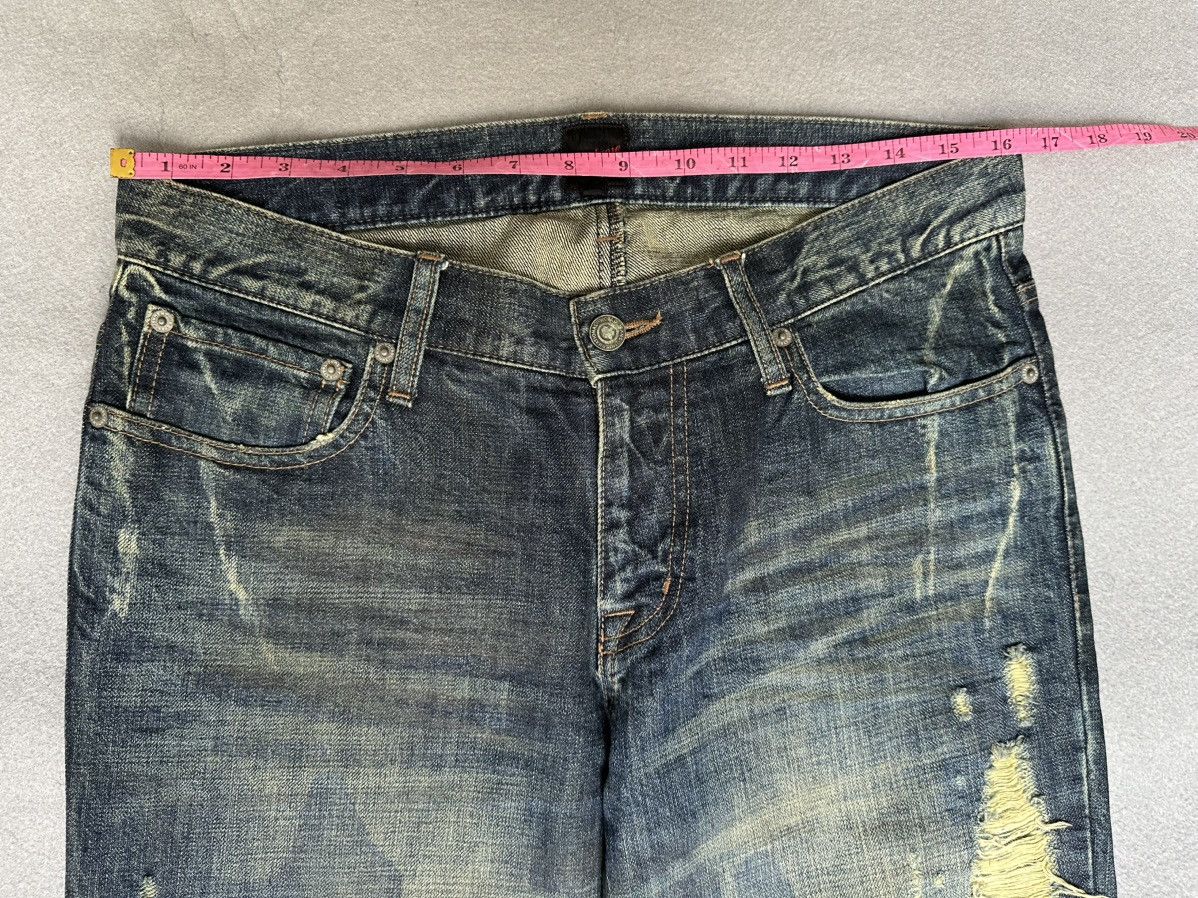JACKROSE Jack Rose Japan Distressed Denim Size US 32 / EU 48 - 3 Thumbnail