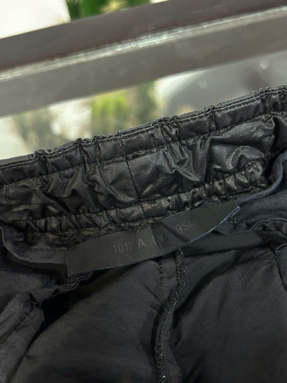 1017 ALYX 9SM 1017 ALYX 9SM Drawstring Waxed Pants Size US 31 - 5 Thumbnail