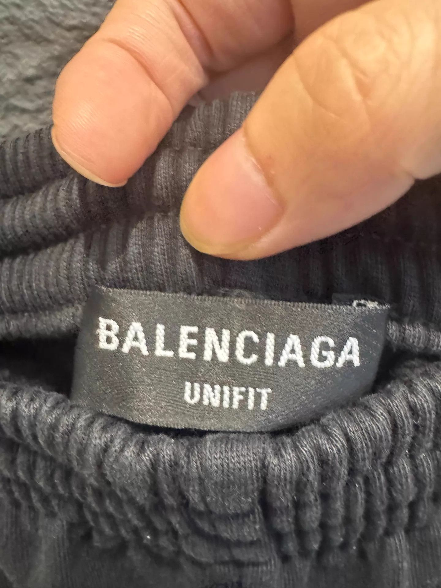 Balenciaga Balenciaga Black PARIS Embroidered Loose Shorts L Unisex Size US 34 / EU 50 - 3 Thumbnail