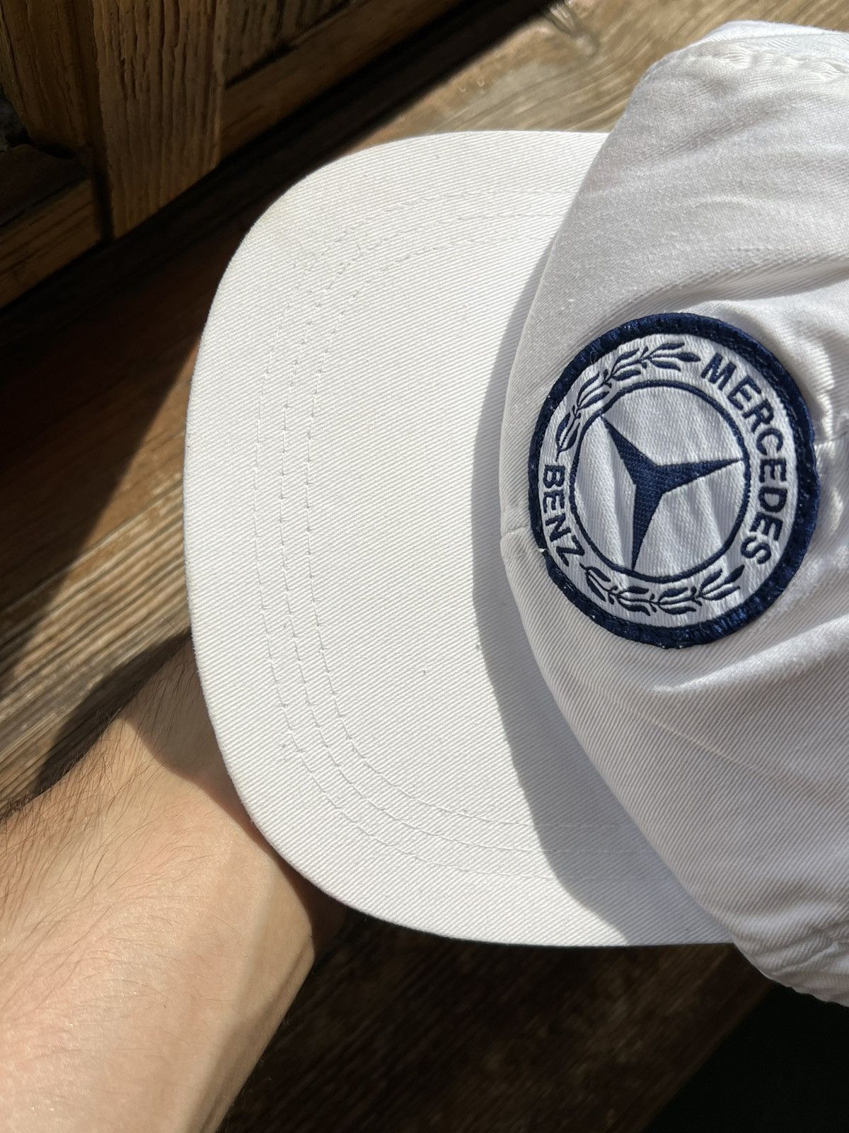 Mercedes-Benz Vintage Mercedes Benz Cap Hat Size ONE SIZE - 3 Thumbnail