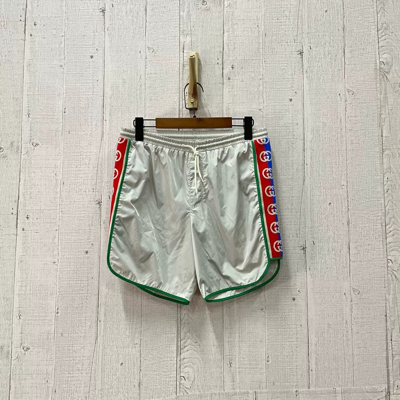 Gucci Gucci Double G Logo Stripe Shorts Size US 28 / EU 44 - 2 Thumbnail